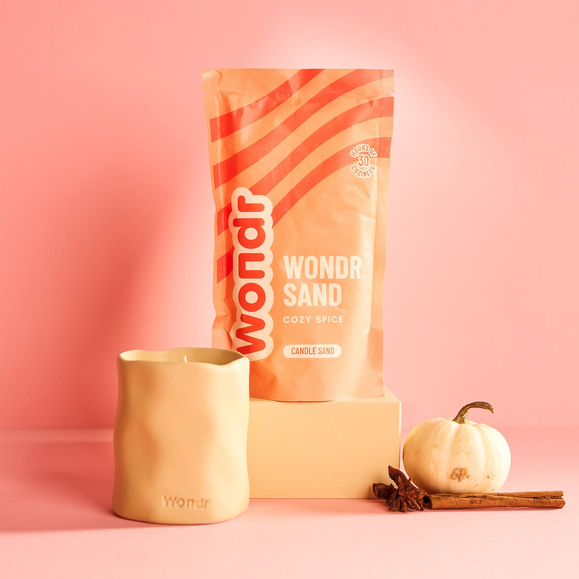 COZY SPICE | Light my WONDR Candle Kit